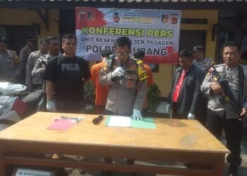 Tiga Pelaku Curanmor Diamankan Polsek Pagaden