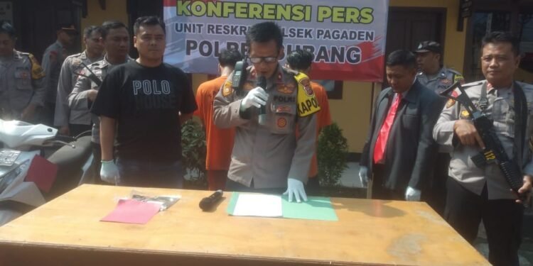 Tiga Pelaku Curanmor Diamankan Polsek Pagaden