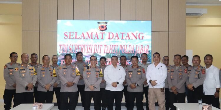 Tim Supervisi Dir Tahti Polda Jabar Lakukan Kunjungan Ke Polres Purwakarta