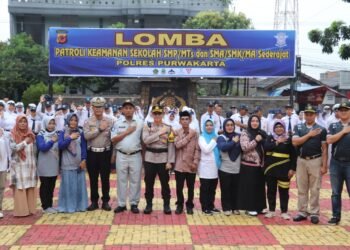 Satlantas Polres Purwakarta Gelar Lomba PKS Antas Sekolah