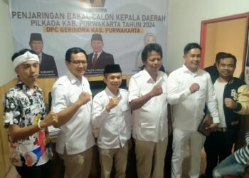 Saepul Bahri Daftar Calon Bupati Purwakarta ke Partai Gerindra