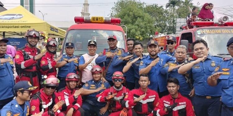 HUT Anak Nasional 2024 Bupati Aep Syaepuloh Apresiasi Kesigapan Damkar Karawang