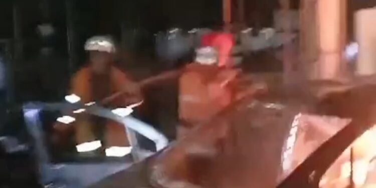 SPBU Kota Baru Terbakar, Satu Unit Mobil Hangus Dilalap Sijago Merah