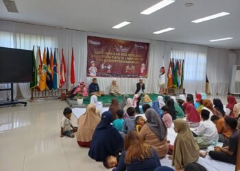 KPU Karawang Rutin Berbagi Santunan Kepada Anak Yatim Piatu