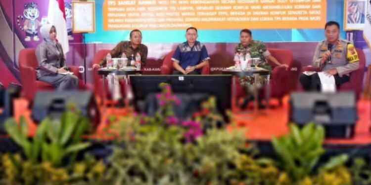 Rakor Pemilu Damai ,Pjs Bupati Karawang Ingatkan Pilkada Berlangsung  Ciparage