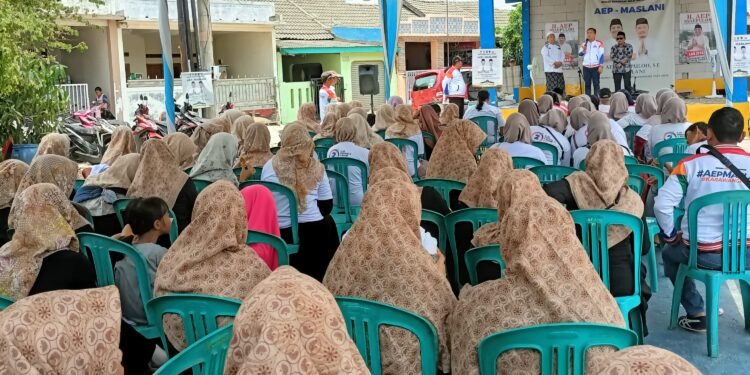 Warga Perumahan Griya Cibalongsari Doakan  Aep Syaepuloh Menang di Pilkada Karawang