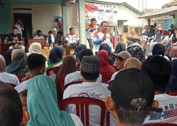 Warga Kampung Merkarsari Jatisari  Dukung Paslon No 2 Aep-Maslani Untuk Melanjutkan Pembangunan Karawang