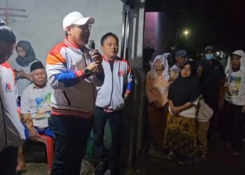 Relawan Mantili dan HAS Bareng Rumah Sehat Kang Haris Gelar Pengobatan Gratis Untuk Kemenangan Paslon. No 2  Aep-Maslani