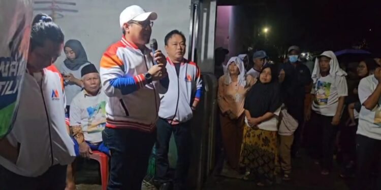 Relawan Mantili dan HAS Bareng Rumah Sehat Kang Haris Gelar Pengobatan Gratis Untuk Kemenangan Paslon. No 2  Aep-Maslani