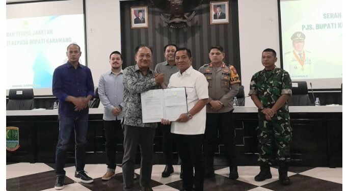 Jabatan PJS Berakhir ,Aep Syaepuloh Kembali Jadi Bupati Karawang