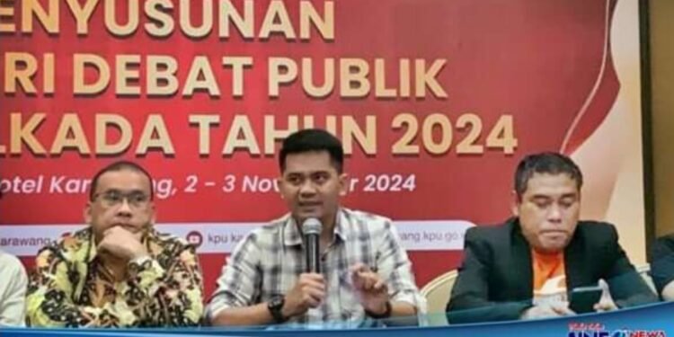 Debat Publik Pilkada Karawang  Bakal Digelar Di MetroTV  , Ini Penjelasan KPU