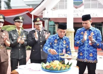 HUT ke 53 Bupati Aep Syaepuloh Tegaskan  Korpri Sebagai Penguat Jiwa Korp ASN dan Pemersatu Bangsa