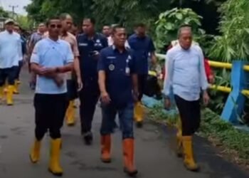 Bupati Aep Bareng DPR RI Respon Cepat Tangani Banjir di Kalang Ligar