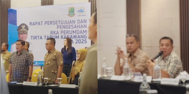 Bupati Aep Tegaskan ,Perumdam Tirta Tarum Harus Berinovasi Untuk Meraih Kepercayaan Masyarakat Konsumen