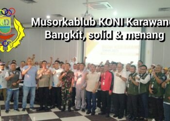 Bupati Aep Syaepuloh Resmi Buka Musorkab Lub KONI Karawang