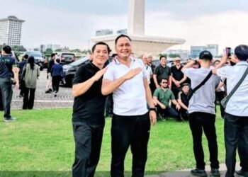 Jelang Pelatikan Bupati Aep Syaepuloh dan Wakil Bupati Maslani Mengikuti Gladi di Lapangan Monas Jakarta