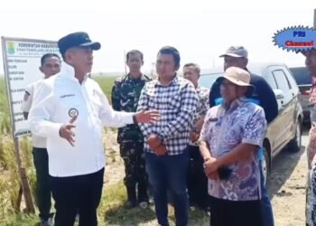Bupati Karawang Aep Syaepuloh Tinjau Empat Lokasi Proyek APBD Pastikan Pekerjaan Sesuai Bestek