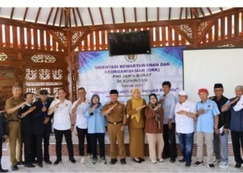 PWI Jabar Gelar OKK  Bupati Kuningan Tekankan Pers Miliki Intergritas