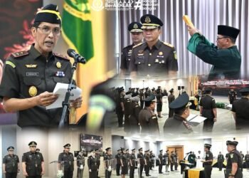 Kejati Jawa Barat  Lantik Wakejati dan 21 Kejari