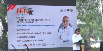 PWI Karawang Ikut Serta Kegiatan Kick Off HPN 2026 Kabupaten Serang