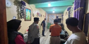 Polres Karawang Amankan  Pelaku Penusukan Pasutri di Cengkong  Purwasari