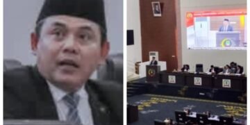 Ketua DPRD Karawang Endang Sodikin SPdi SH MH  Buka Rapat Paripurna Masa Reses Ke II Tahun.2025-2026